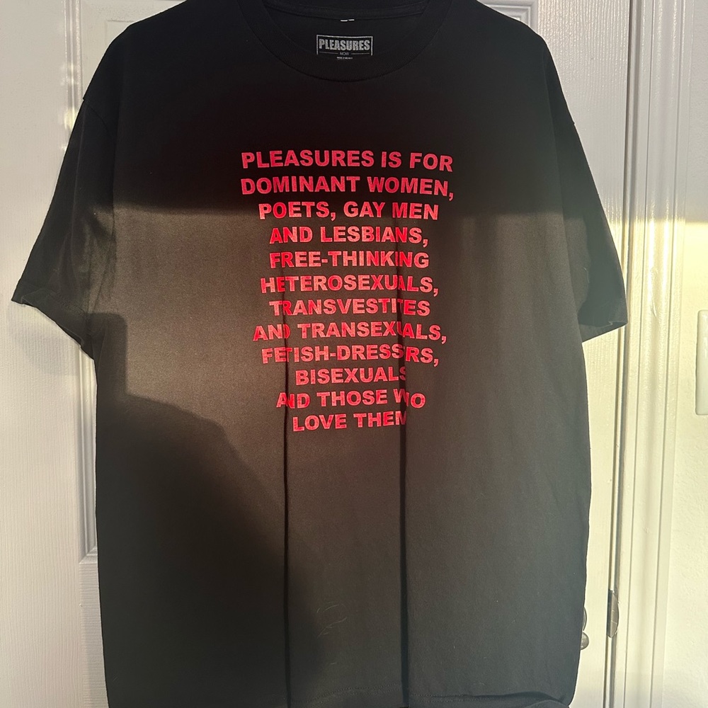 PLEASURES shirt